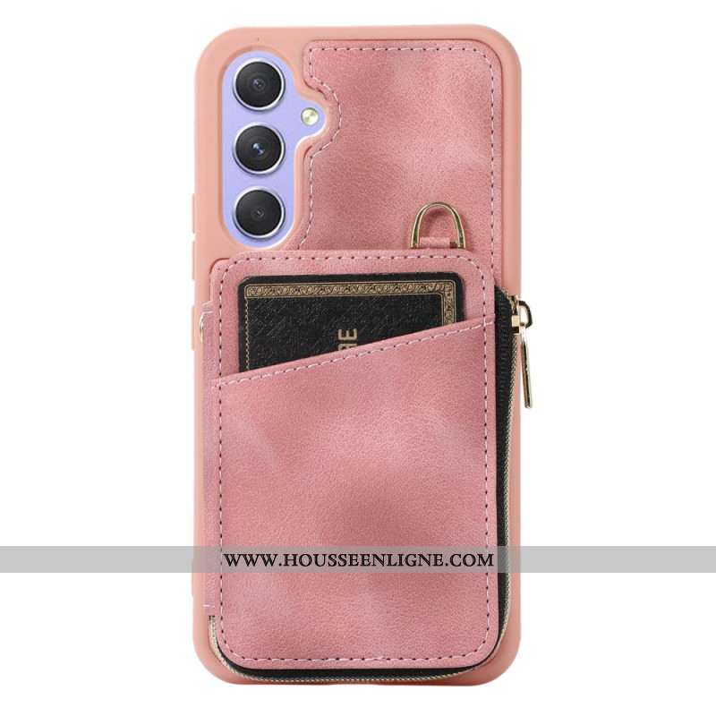 Coque Samsung Galaxy A15 5G / A15 Portefeuille et Lanière