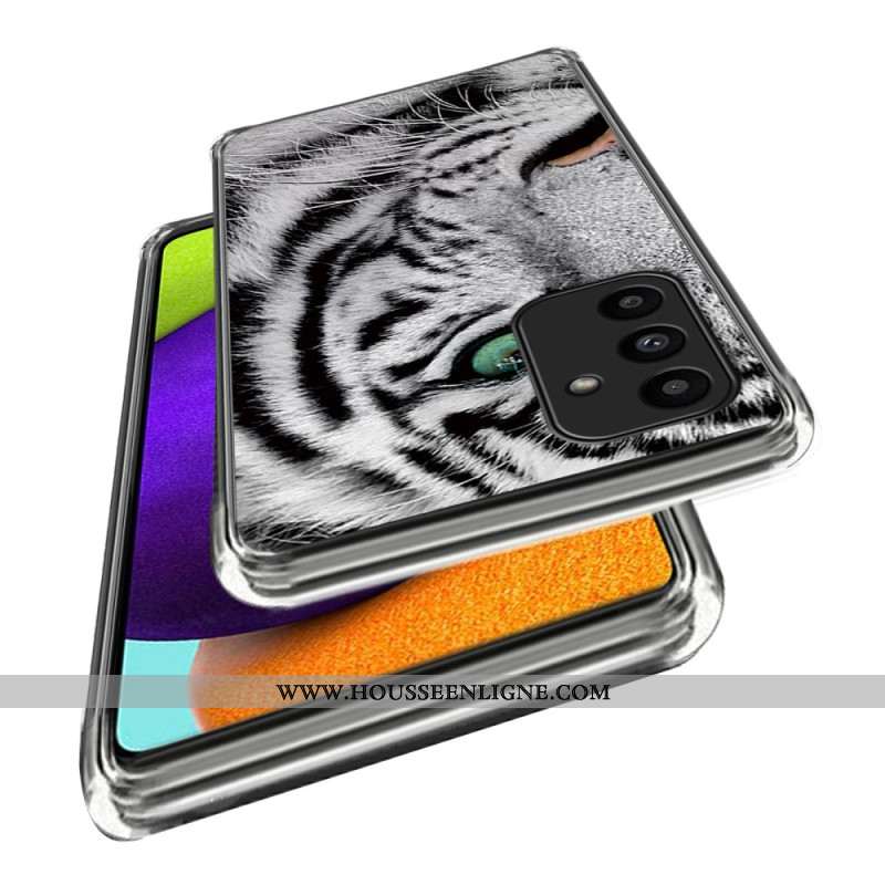 Coque Samsung Galaxy A15 5G / A15 Tête de Tigre