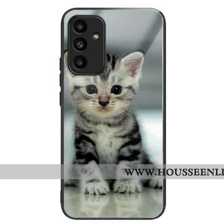 Coque Samsung Galaxy A15 5G / A15 Verre Trempé Chaton