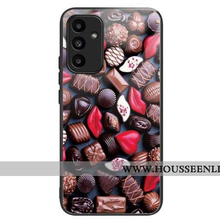 Coque Samsung Galaxy A15 5G / A15 Verre Trempé Chocolat