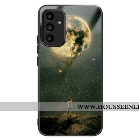 Coque Samsung Galaxy A15 5G / A15 Verre Trempé Homme et Lune