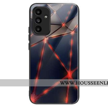 Coque Samsung Galaxy A15 5G / A15 Verre Trempé Ligne Rouge