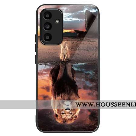 Coque Samsung Galaxy A15 5G / A15 Verre Trempé Rêve de Lionceau