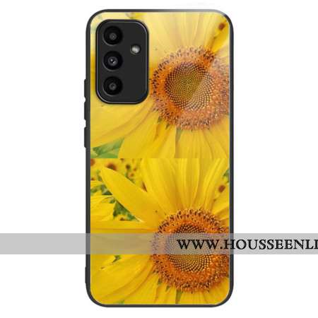 Coque Samsung Galaxy A15 5G / A15 Verre Trempé Tournesols