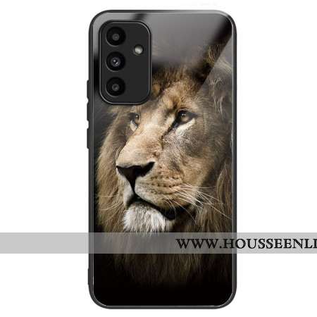 Coque Samsung Galaxy A15 5G / A15 Verre Trempé Tête de lion