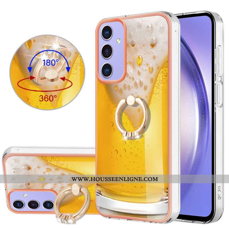 Coque Samsung Galaxy A15 5G Anneau-Support Motif Fun