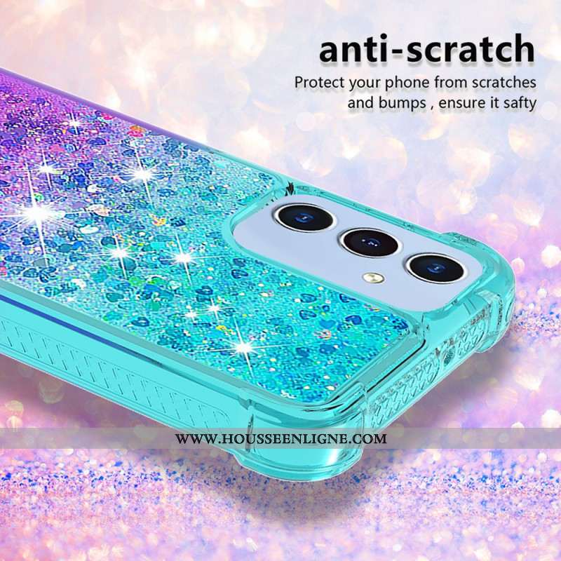 Coque Samsung Galaxy A15 5G Dégradé Paillettes