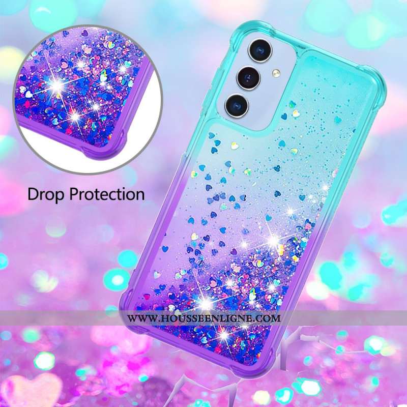 Coque Samsung Galaxy A15 5G Dégradé Paillettes