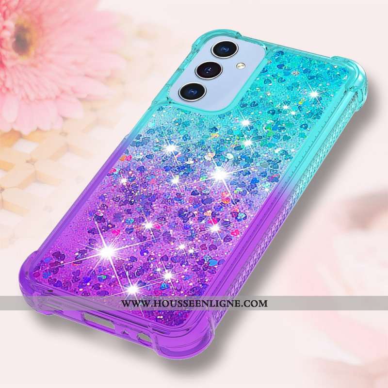 Coque Samsung Galaxy A15 5G Dégradé Paillettes