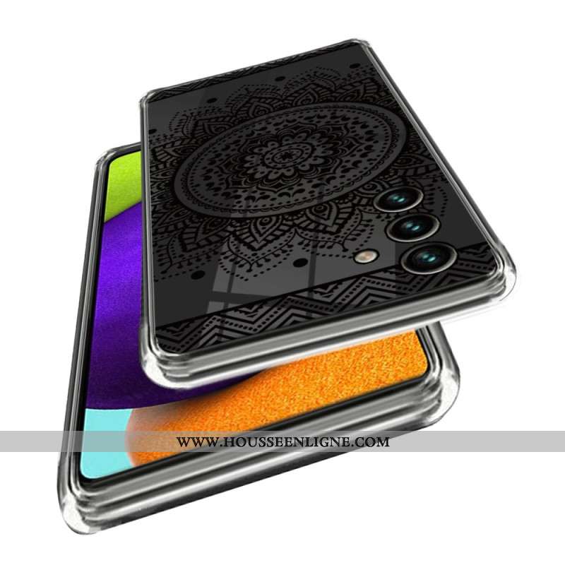 Coque Samsung Galaxy A15 5G Fleur de Mandala