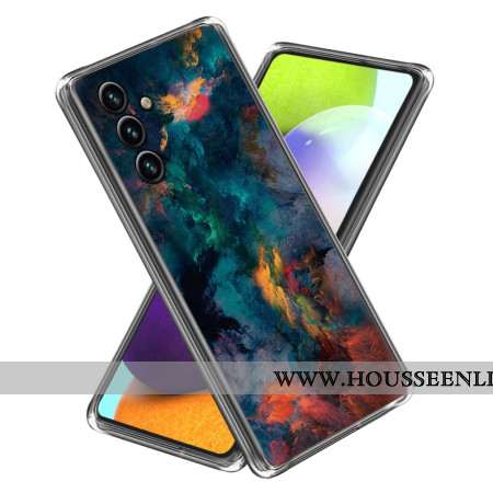 Coque Samsung Galaxy A15 5G Nuages Colorés