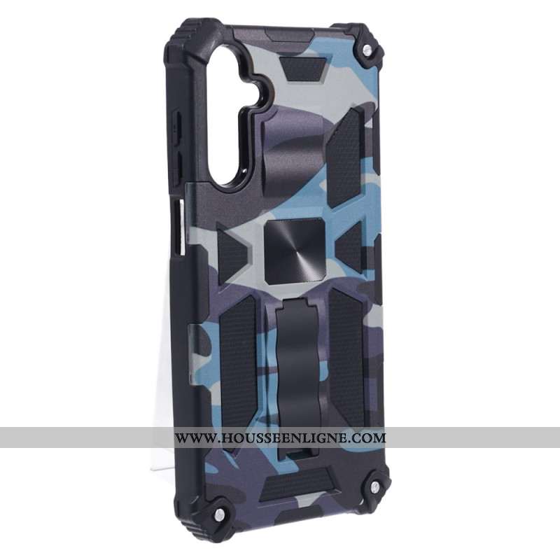 Coque Samsung Galaxy A15 5G Support Intégré Camouflage