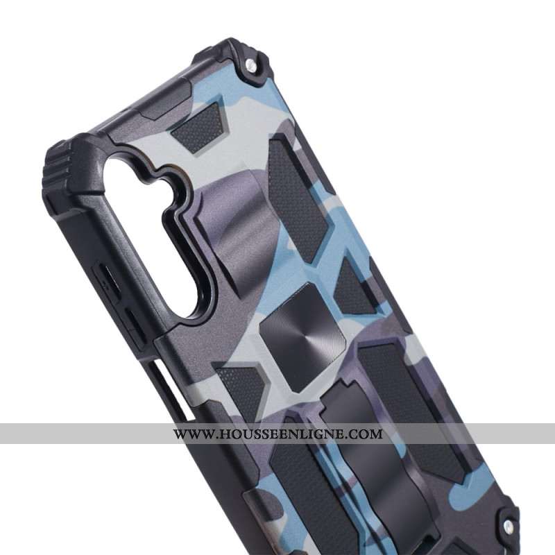 Coque Samsung Galaxy A15 5G Support Intégré Camouflage