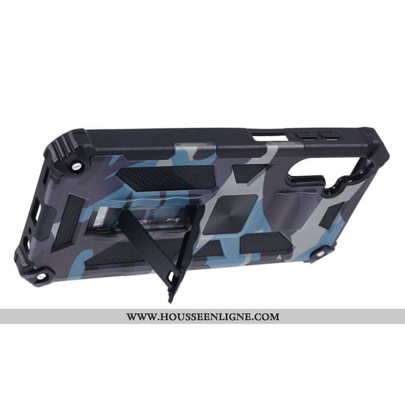 Coque Samsung Galaxy A15 5G Support Intégré Camouflage