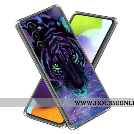 Coque Samsung Galaxy A15 5G Tigre de nuit