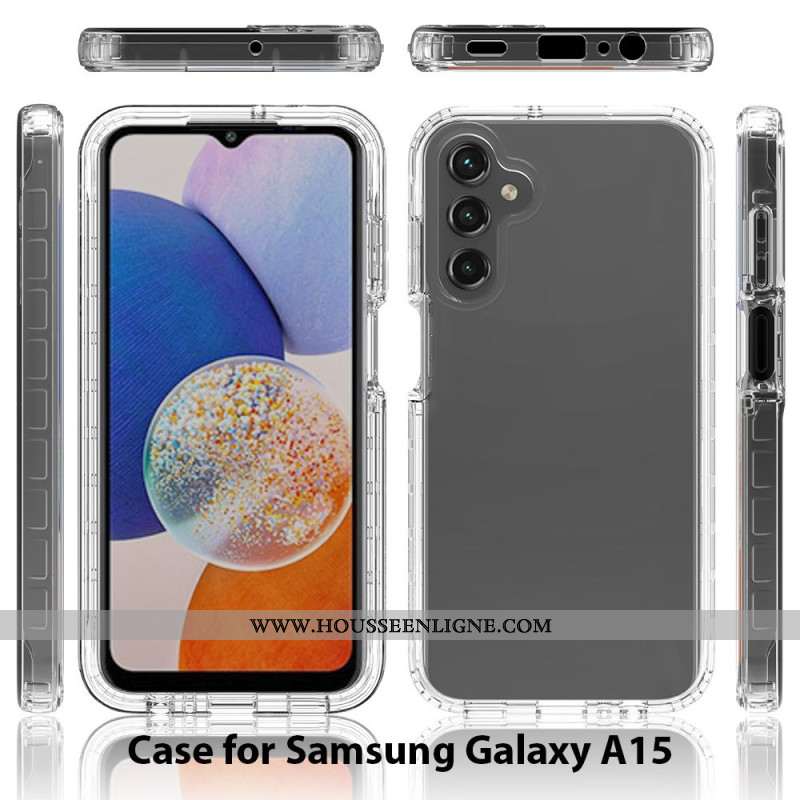 Coque Samsung Galaxy A15 5G Transparente Gradient