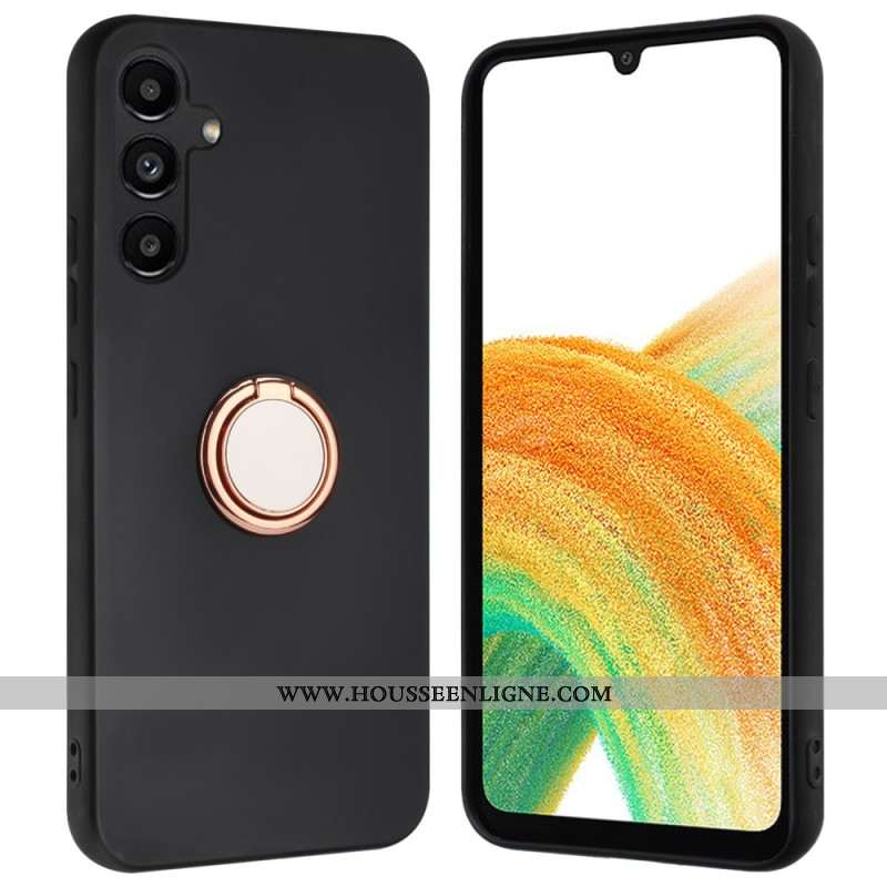 Coque Samsung Galaxy A15 Anneau-Support Métallique