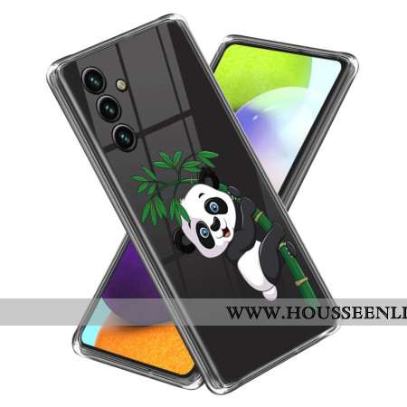 Coque Samsung Galaxy A15 Coque Motif Panda et Bambou