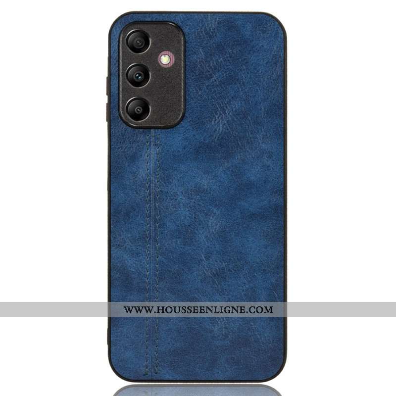 Coque Samsung Galaxy A15 Effet Cuir Coutures