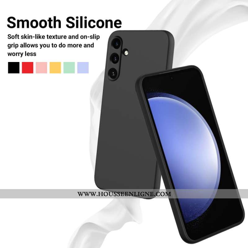 Coque Samsung Galaxy A15 Silicone Liquide à Lanière