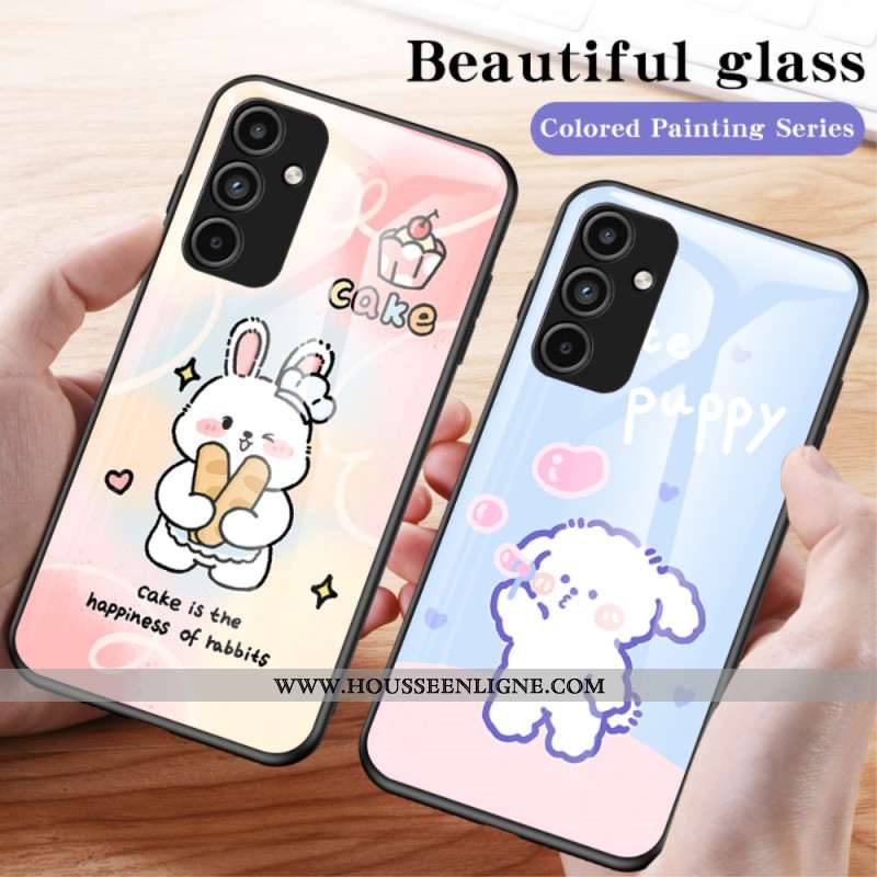 Coque Samsung Galaxy A15 Verre Trempé Cartoon