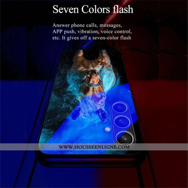 Coque Samsung Galaxy A16 4G / 5G Call Flash Series Cheval Étoilé