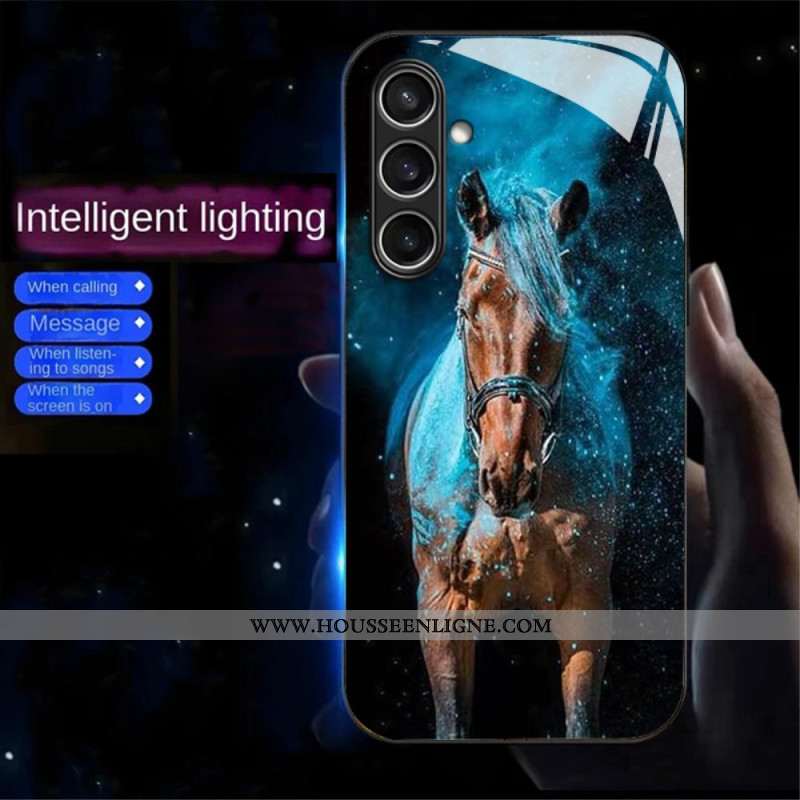 Coque Samsung Galaxy A16 4G / 5G Call Flash Series Cheval Étoilé