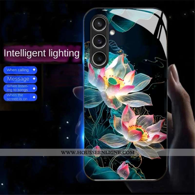 Coque Samsung Galaxy A16 4G / 5G Call Flash Series Crystal Lotus