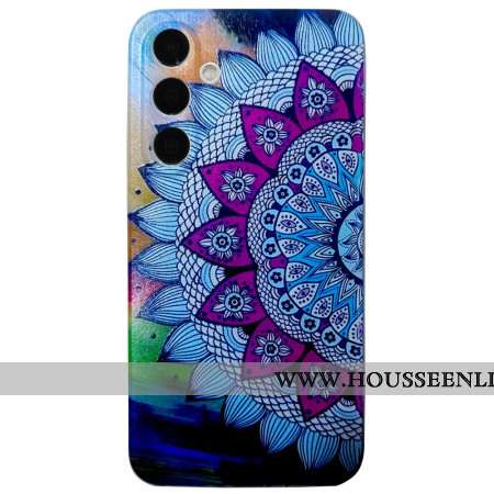 Coque Samsung Galaxy A16 4G / 5G Motif Fleur de Mandala