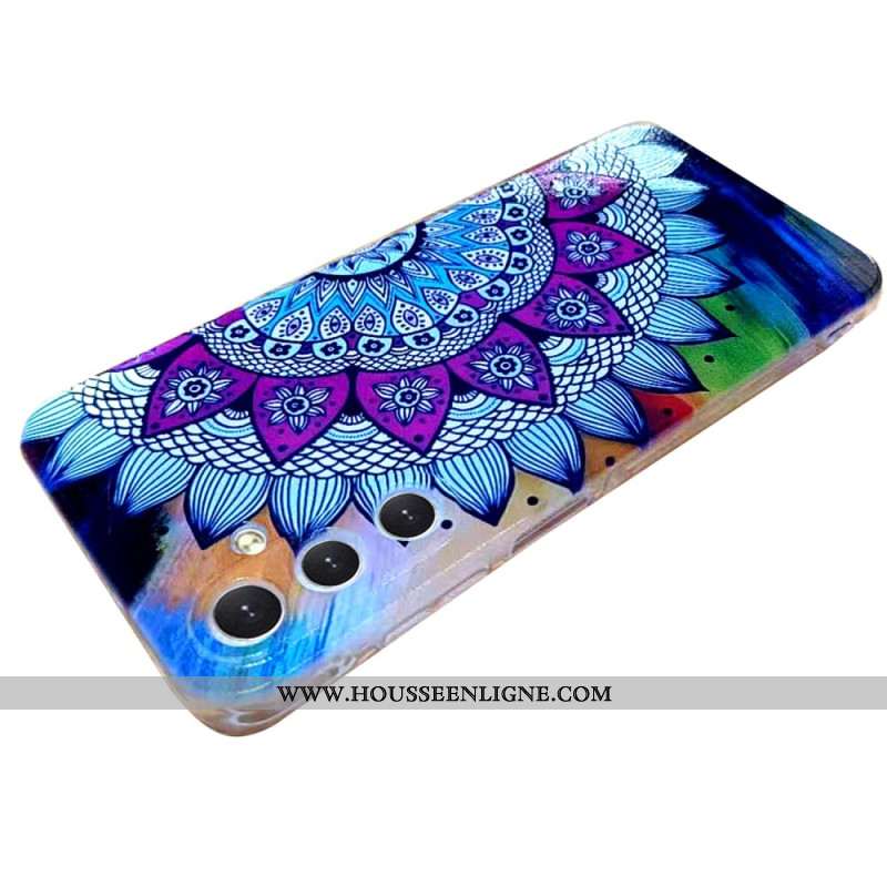 Coque Samsung Galaxy A16 4G / 5G Motif Fleur de Mandala