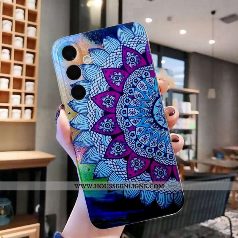 Coque Samsung Galaxy A16 4G / 5G Motif Fleur de Mandala