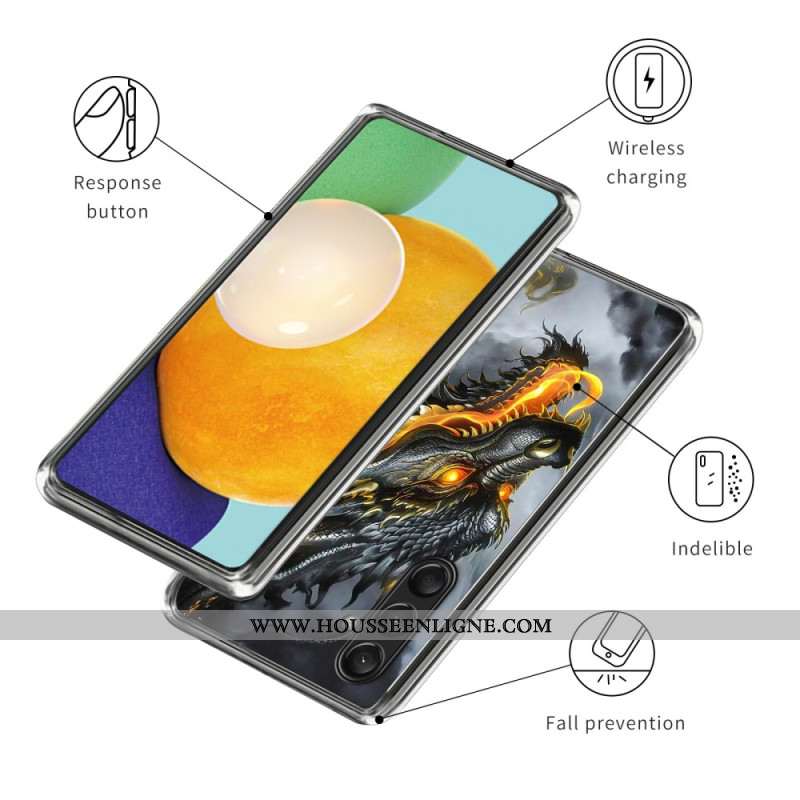 Coque Samsung Galaxy A16 4G / 5G Silicone Dragon