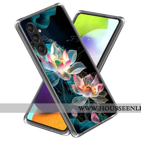 Coque Samsung Galaxy A16 4G / 5G Silicone Fleurs