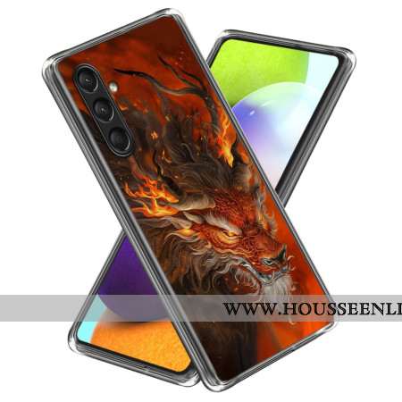 Coque Samsung Galaxy A16 4G / 5G Silicone Tigre de Feu