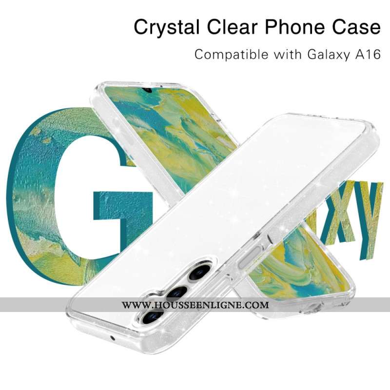 Coque Samsung Galaxy A16 4G / 5G Transparente Scintillante