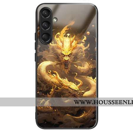 Coque Samsung Galaxy A16 4G / 5G Verre Trempé Dragon d'Or