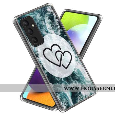 Coque Samsung Galaxy A55 5G Cœur à Cœur