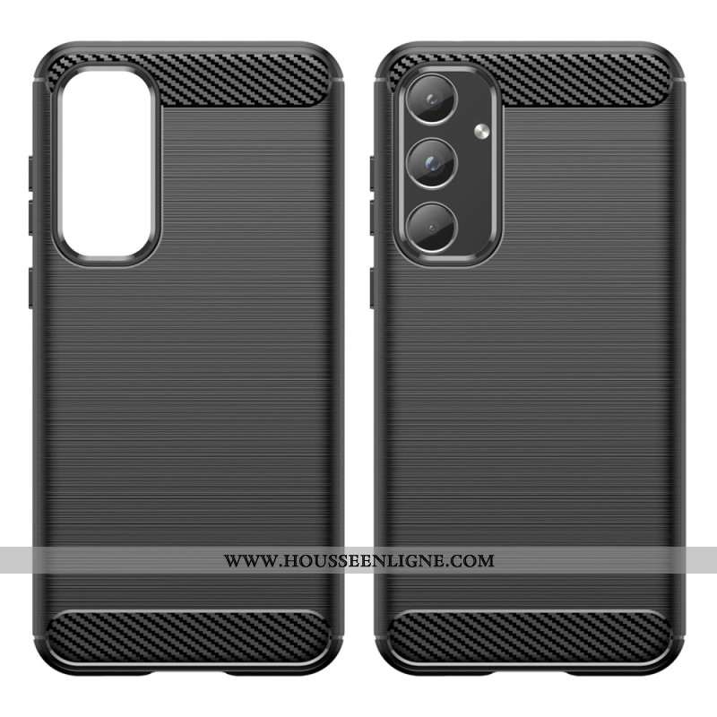 Coque Samsung Galaxy A55 5G Fibre Carbone Brossée