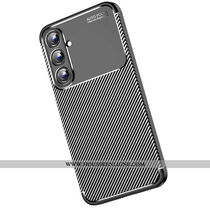 Coque Samsung Galaxy A55 5G Fibre Carbone Flexible