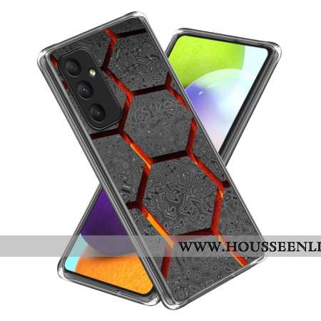 Coque Samsung Galaxy A55 5G Géométrique Sombre