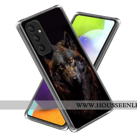 Coque Samsung Galaxy A55 5G Loup Nocturne