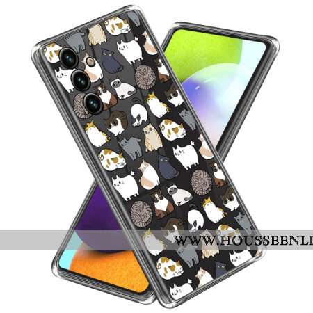 Coque Samsung Galaxy A55 5G Multiples Chats