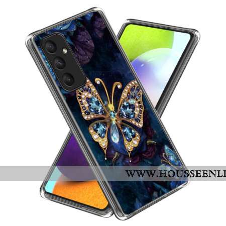 Coque Samsung Galaxy A55 5G Papillon Bijoux