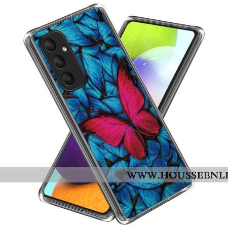 Coque Samsung Galaxy A55 5G Papillon Rouge