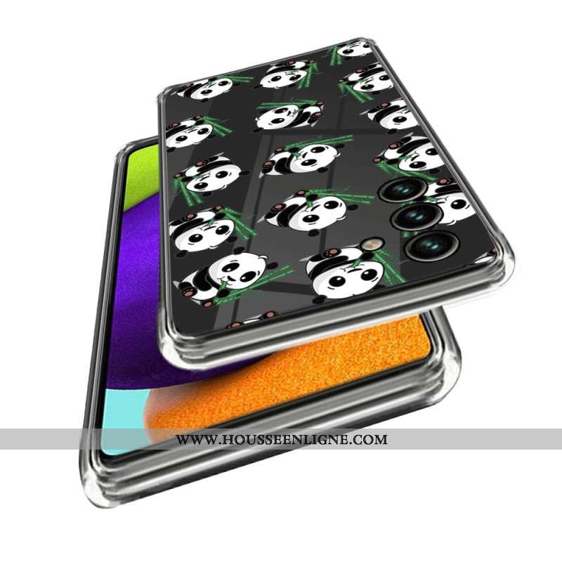 Coque Samsung Galaxy A55 5G Petits Pandas