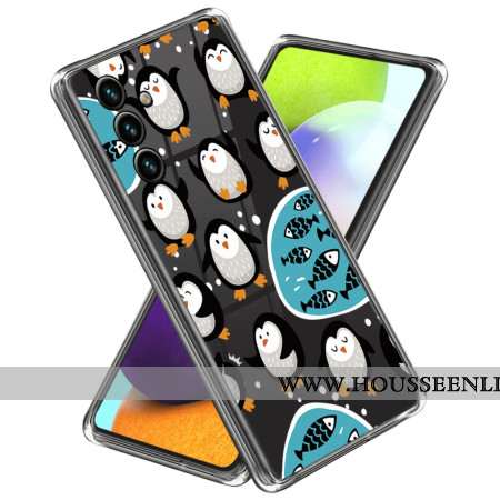 Coque Samsung Galaxy A55 5G Pingouins