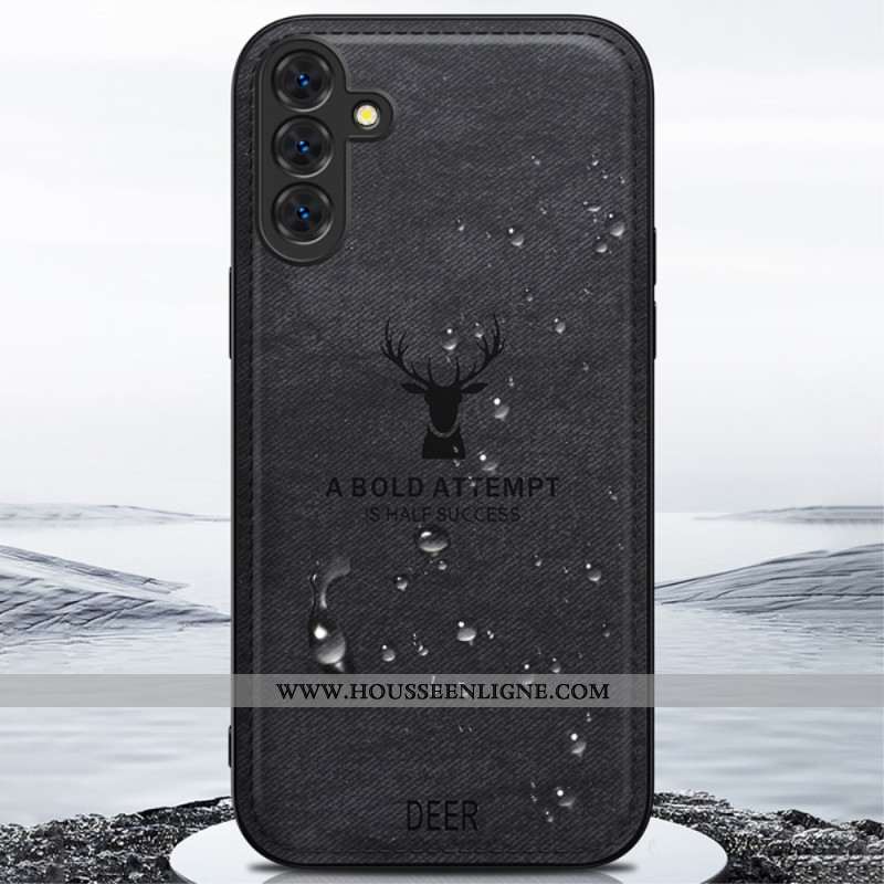 Coque Samsung Galaxy A55 5G Simili Cuir Cerf