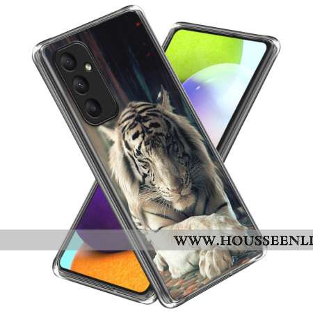 Coque Samsung Galaxy A55 5G Tigre Blanc