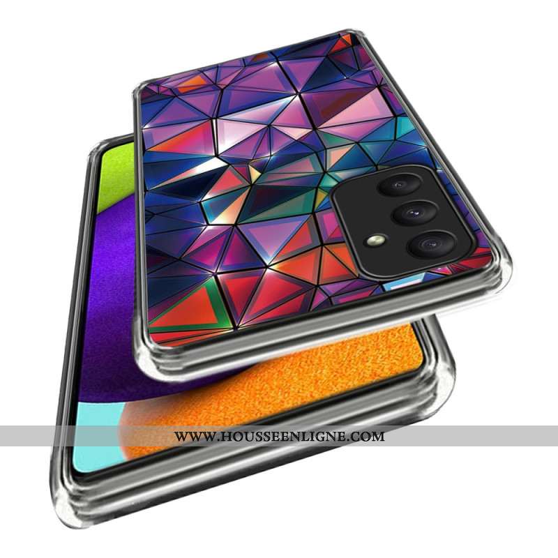 Coque Samsung Galaxy A55 5G Triangles