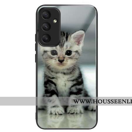 Coque Samsung Galaxy A55 5G Verre Trempé Chaton